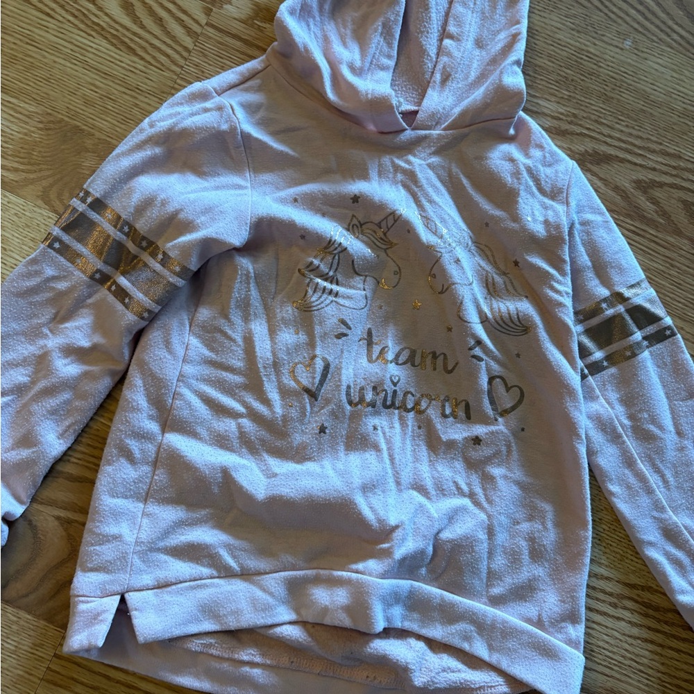 Pink Team Unicorn Hoodie